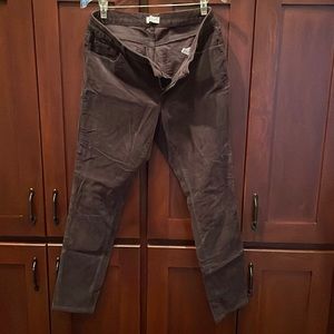Loft curvy skinny corduroy pants
